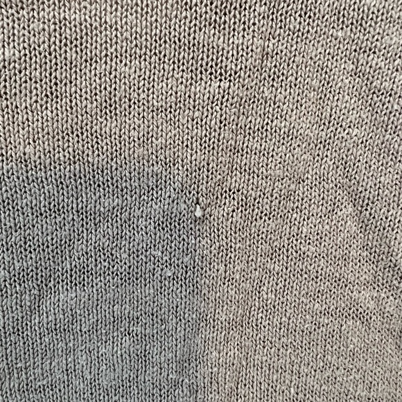 OLD NAVY GUC BIEGE LONG HALF 3/4 SLEEVE DROP SHOULDER TUNIC STYLE L LARGE 706 - Picture 4 of 9